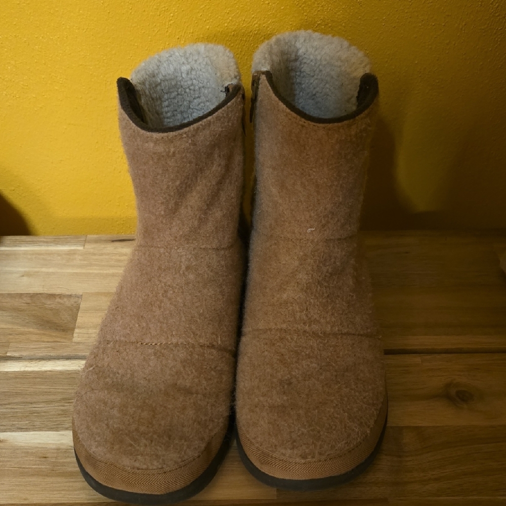Chaco Tan Ankle Booties